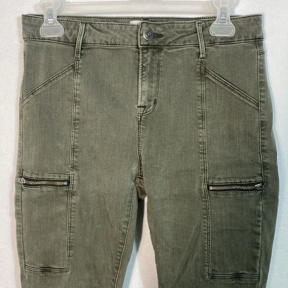 Pistola Olive Hunter Cargo Ankle Skinny Jeans size 28 - Picture 3 of 11